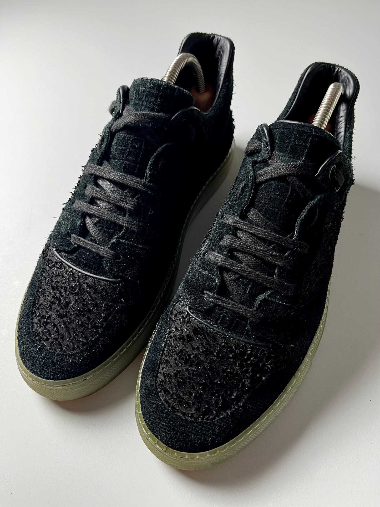 Balenciaga low Corduroy Distressed - EU 40 - black