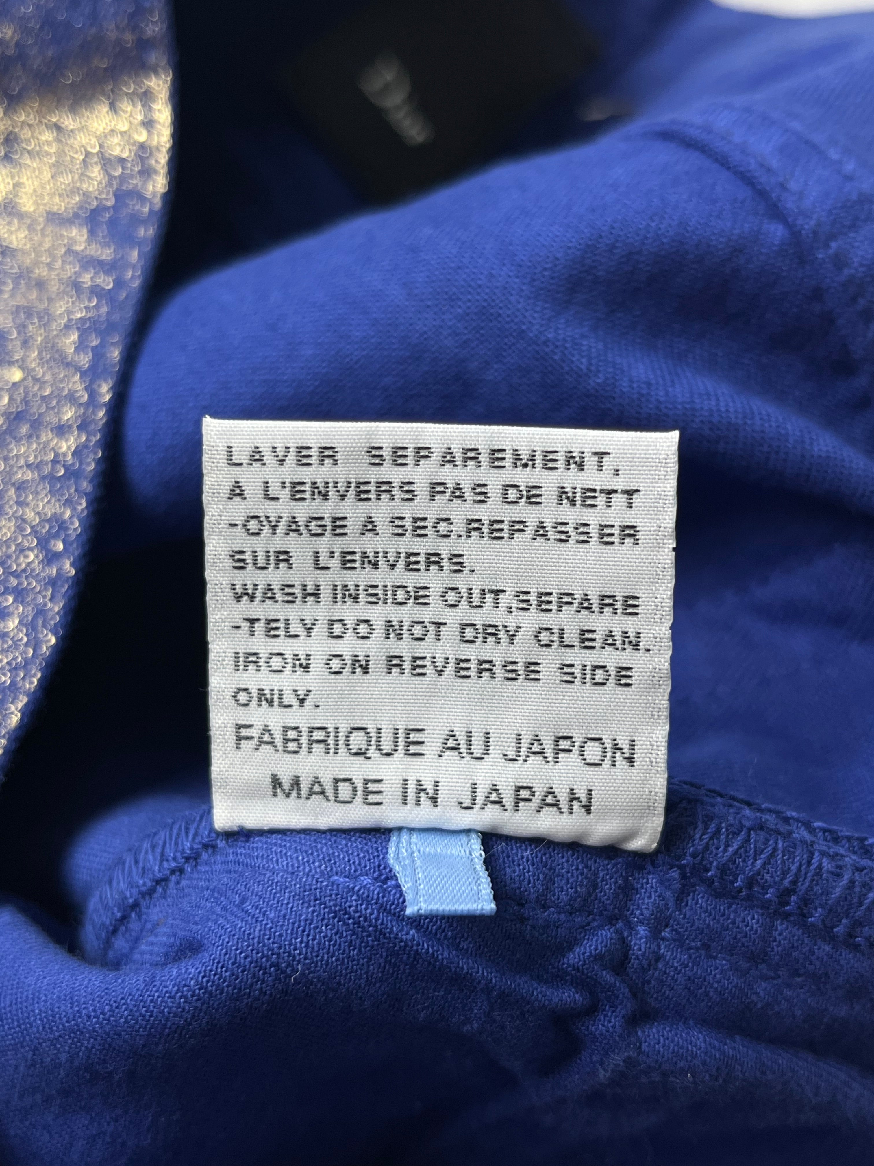 2009 DIOR ‘Planisphere’ gold luster jeans