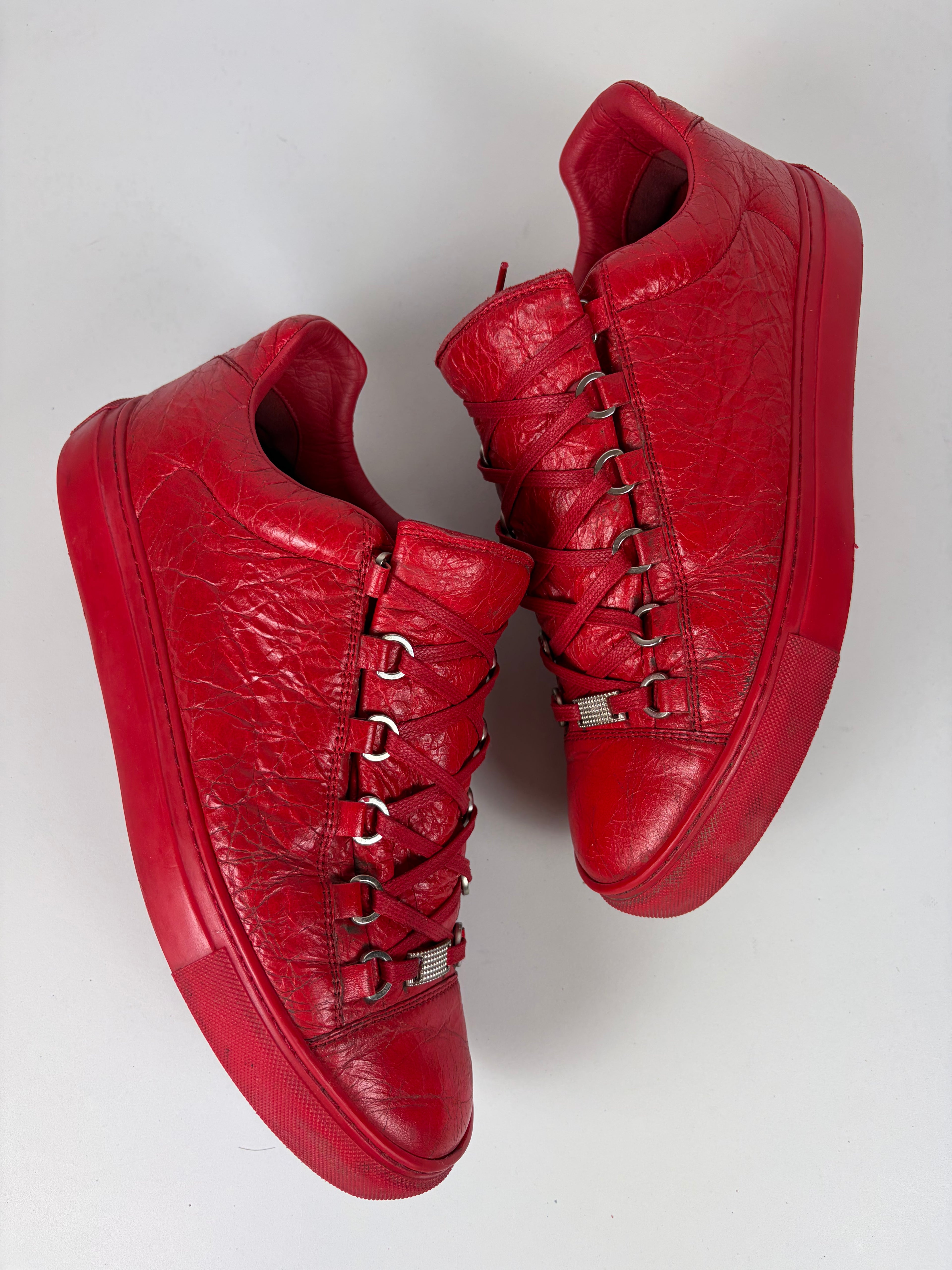 Balenciaga arena low - eu 41 - red