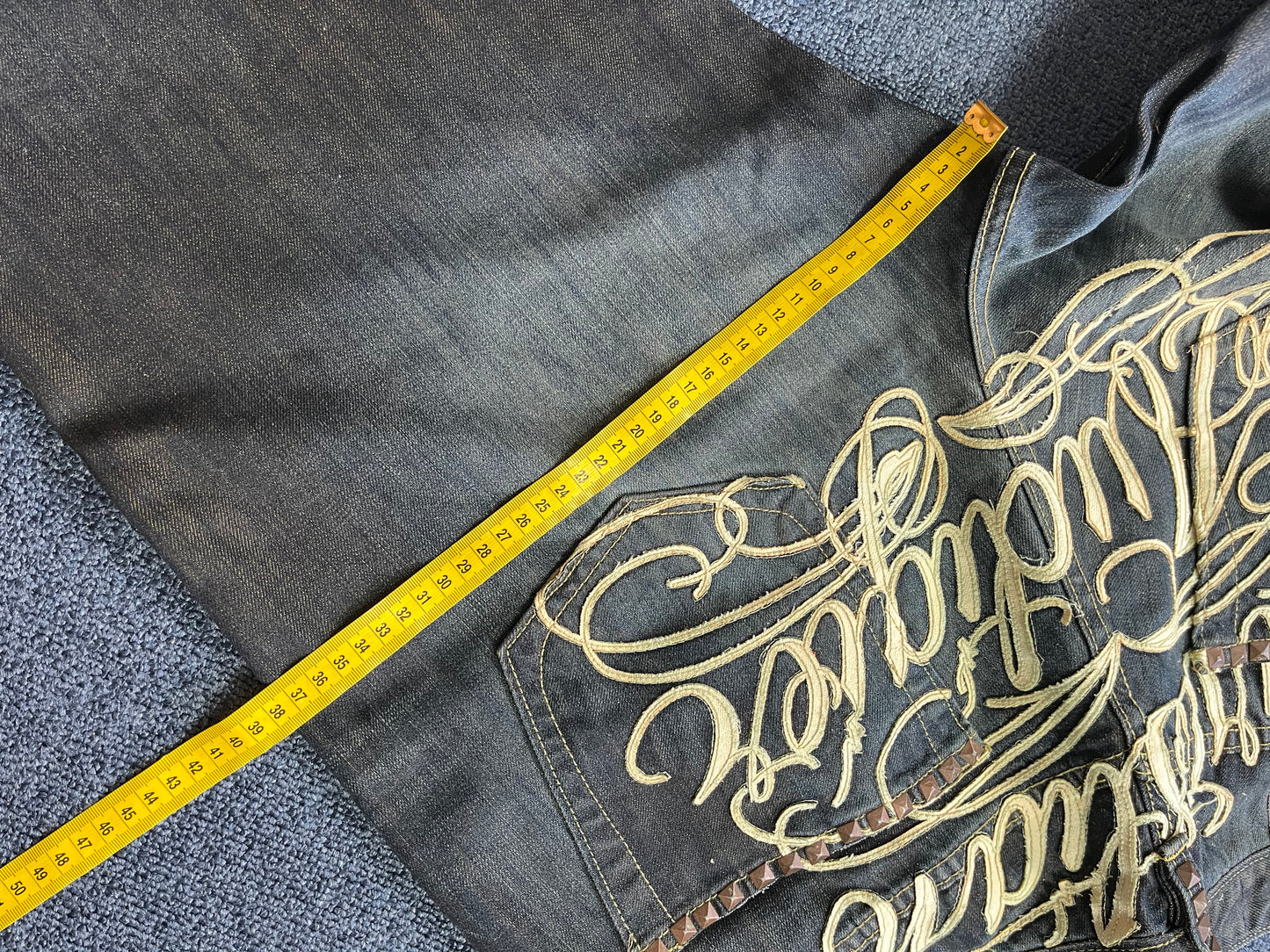 CHRISTIAN AUDIGIER BAGGY JEANS (38x32)