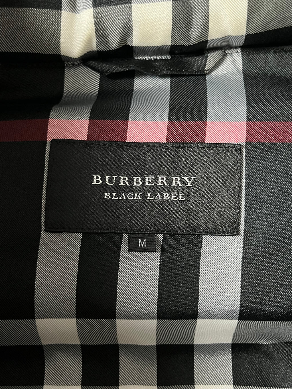 00’s BURBERRY made in Japan real fur down jacket (S/M) - black