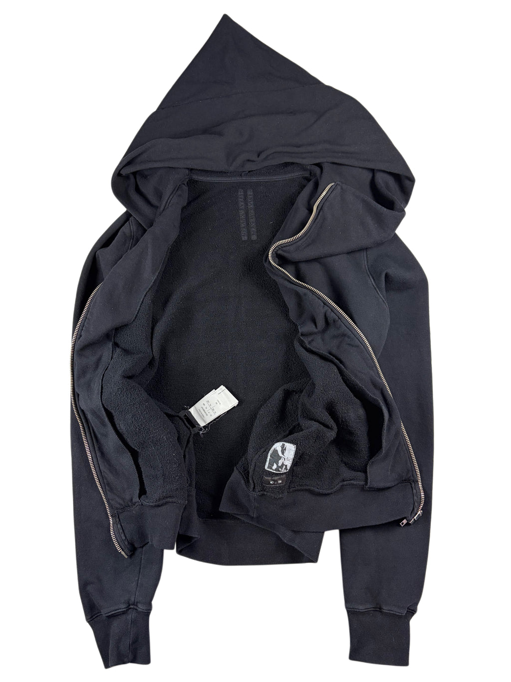 2013 Rick Owens DRKSHDW Mountain Hoodie - XL - black
