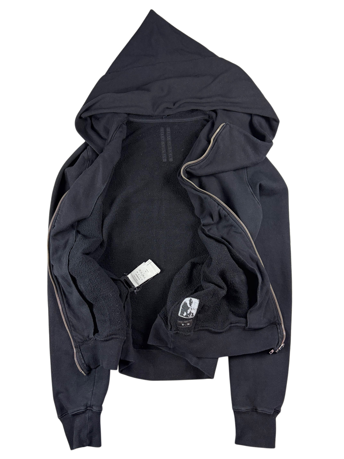 2013 Rick Owens DRKSHDW Mountain Hoodie - XL - black