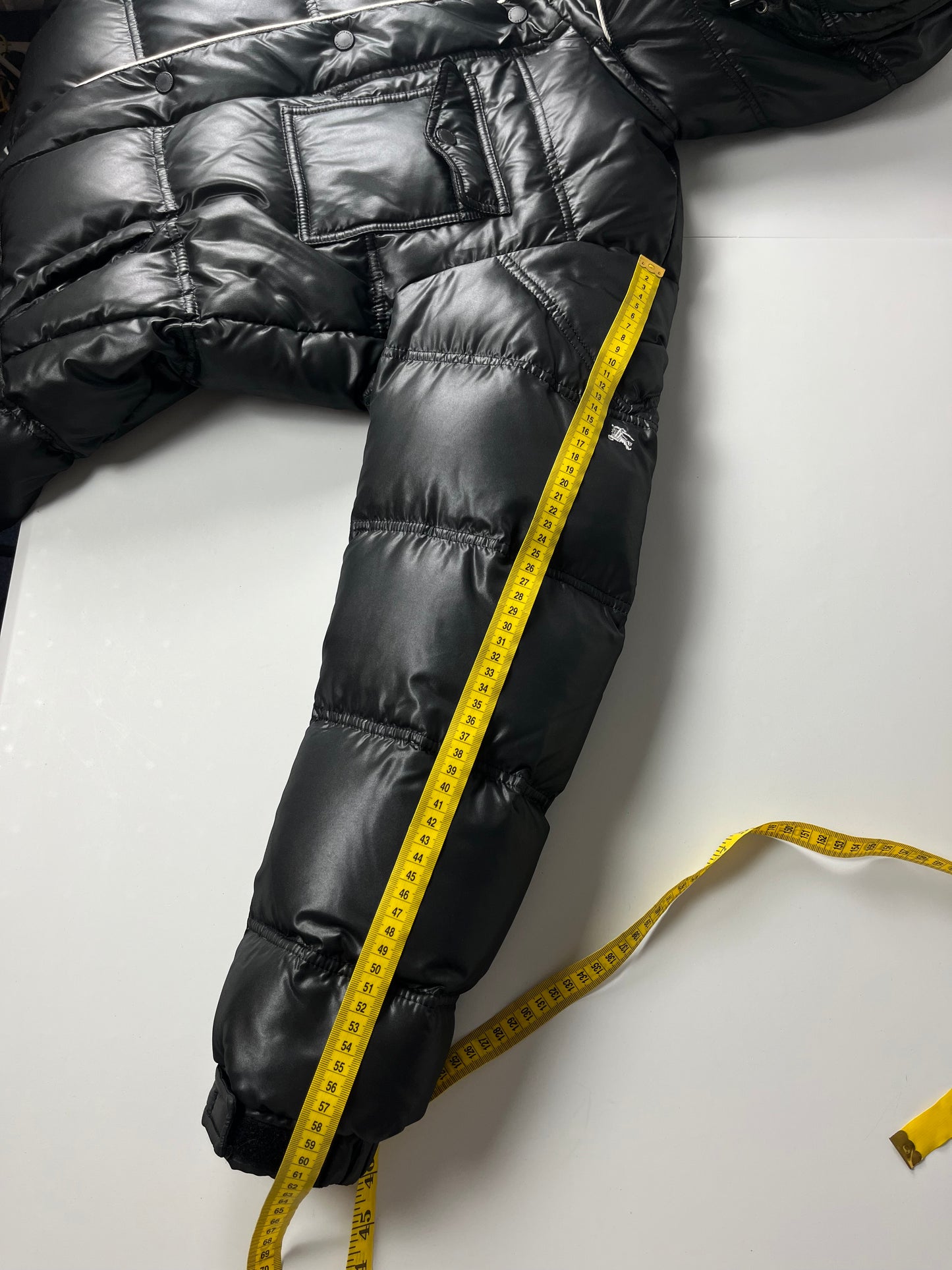 00’s BURBERRY made in Japan real down jacket (M/L) - black