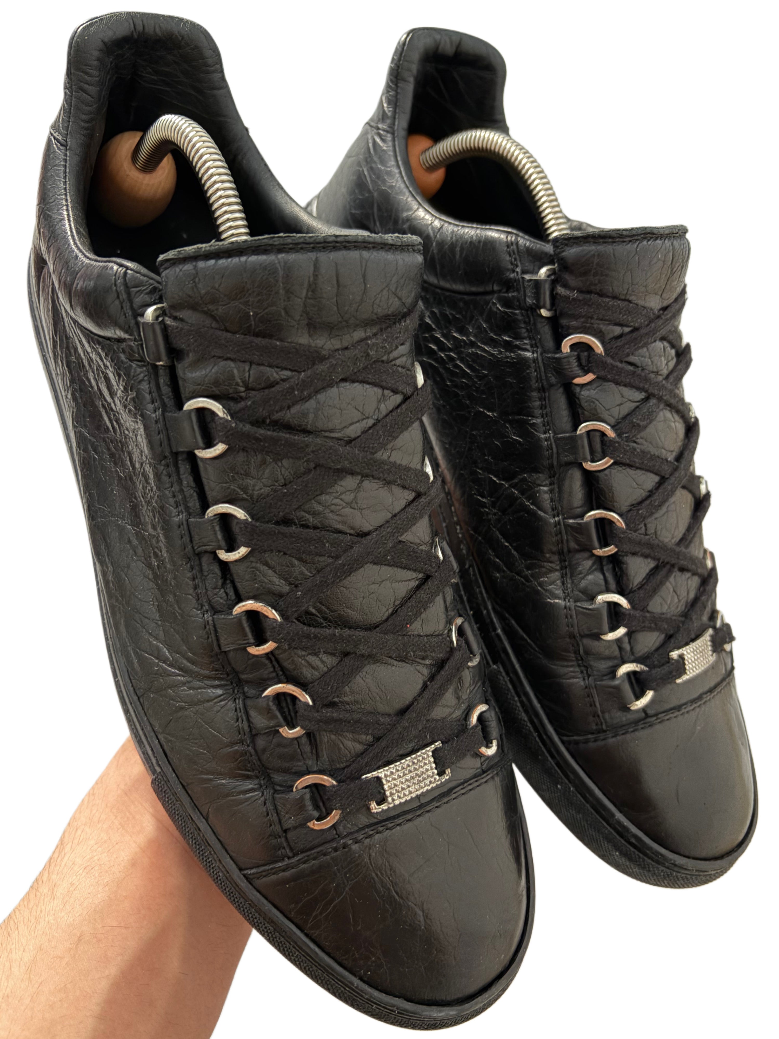 Balenciaga arena low - eu 43 - black