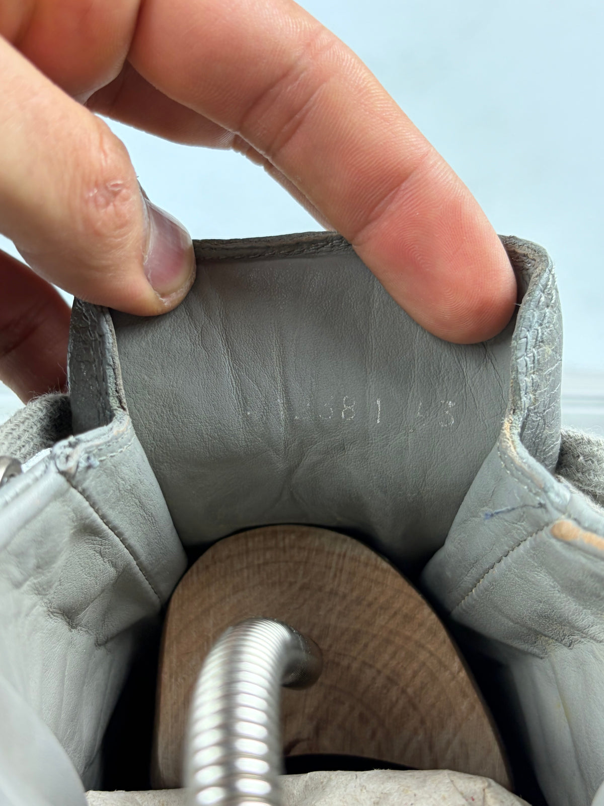 Balenciaga arena high tops - eu 43 / us 10 / uk 9.5 - grey