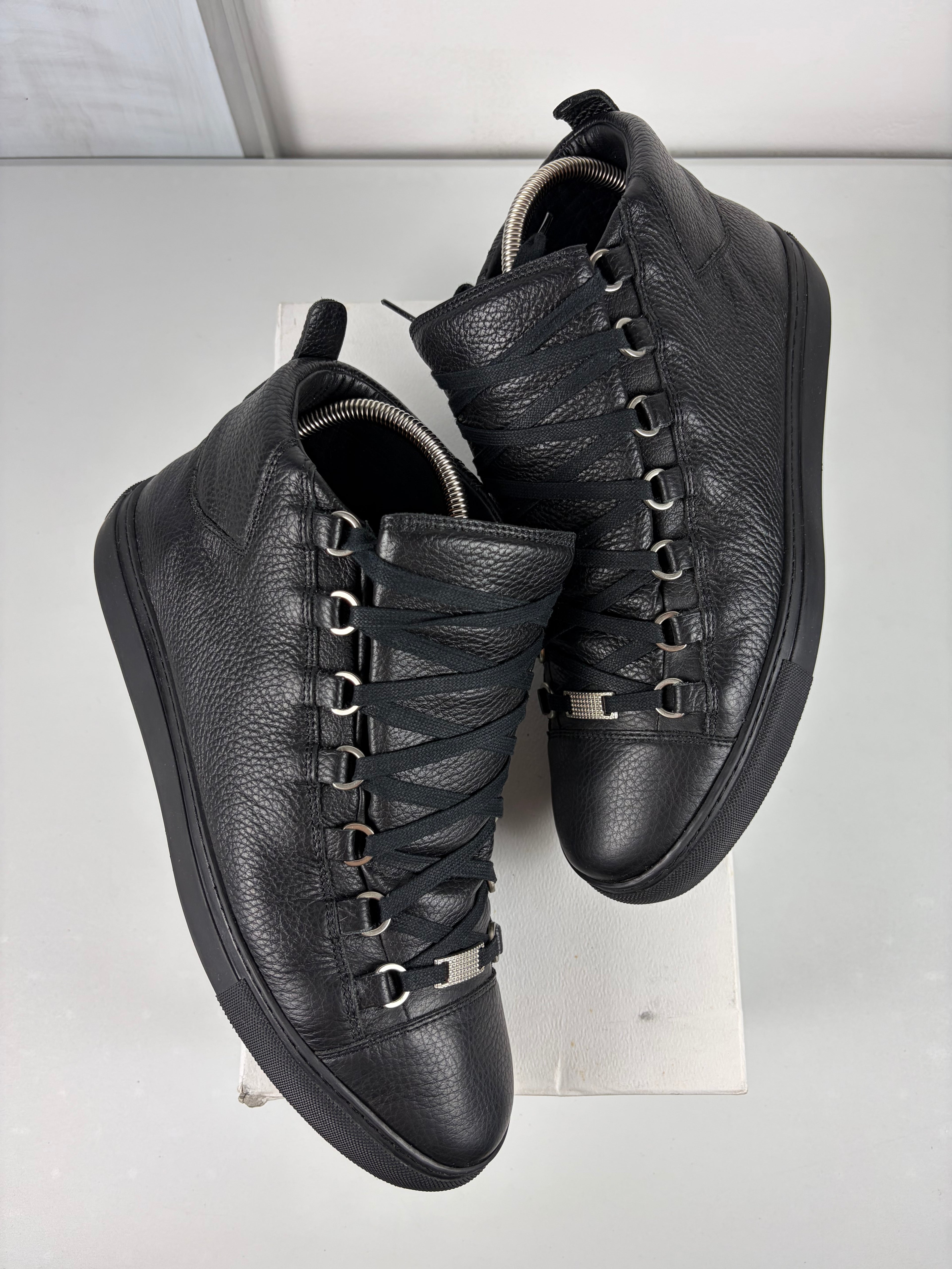Balenciaga arena high tops - eu 42 / us 9 - black