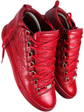 Balenciaga arena high tops - eu 40 / us 7 / uk 6 - red