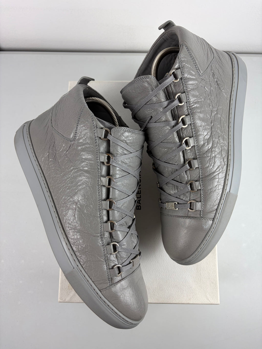 Balenciaga arena high tops - eu 46 / us 13 - grey