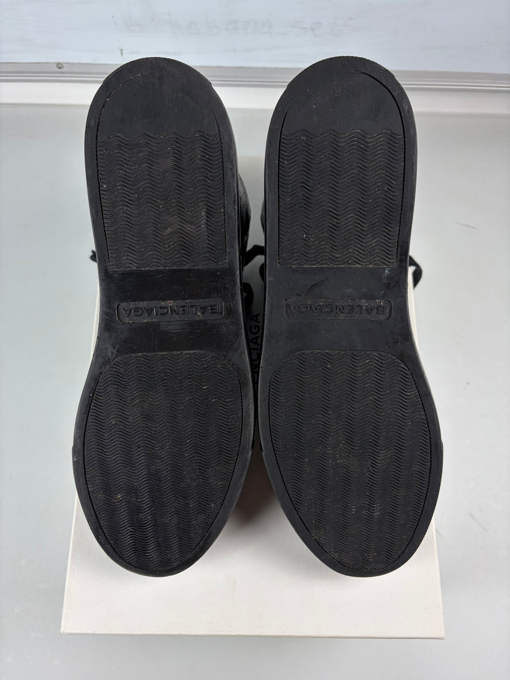 Balenciaga arena high tops - eu 42 / us 9 / uk 8 - black
