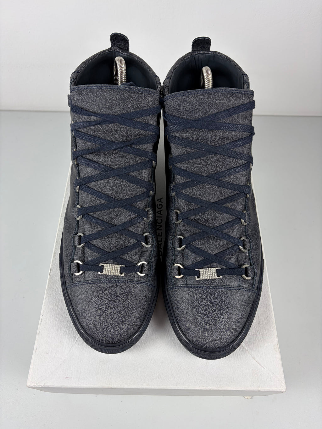 Balenciaga arena high tops - eu 45 - dark navy
