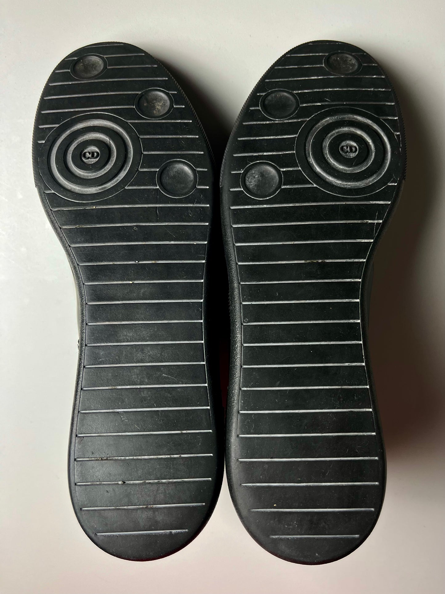 2010 Dior by Hedi Slimane high leather gat sneakers - EU 44 - black