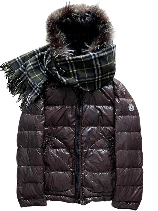 00’s BURBERRY made in Japan 2 in 1 down jacket (M/L) - brown