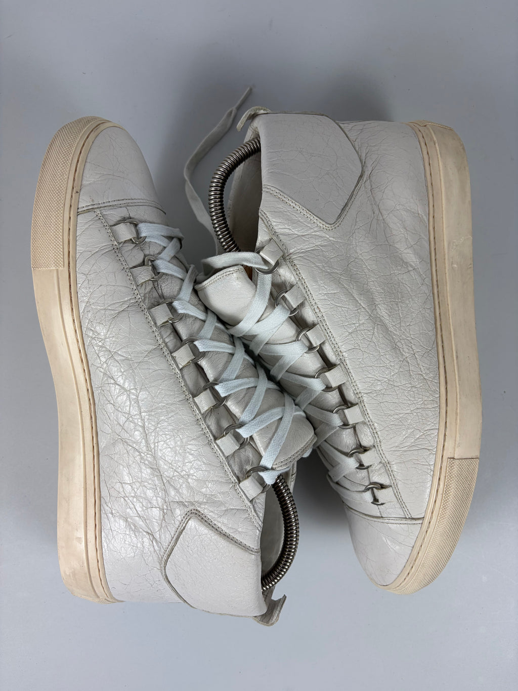 Balenciaga arena high tops - eu 43 - white