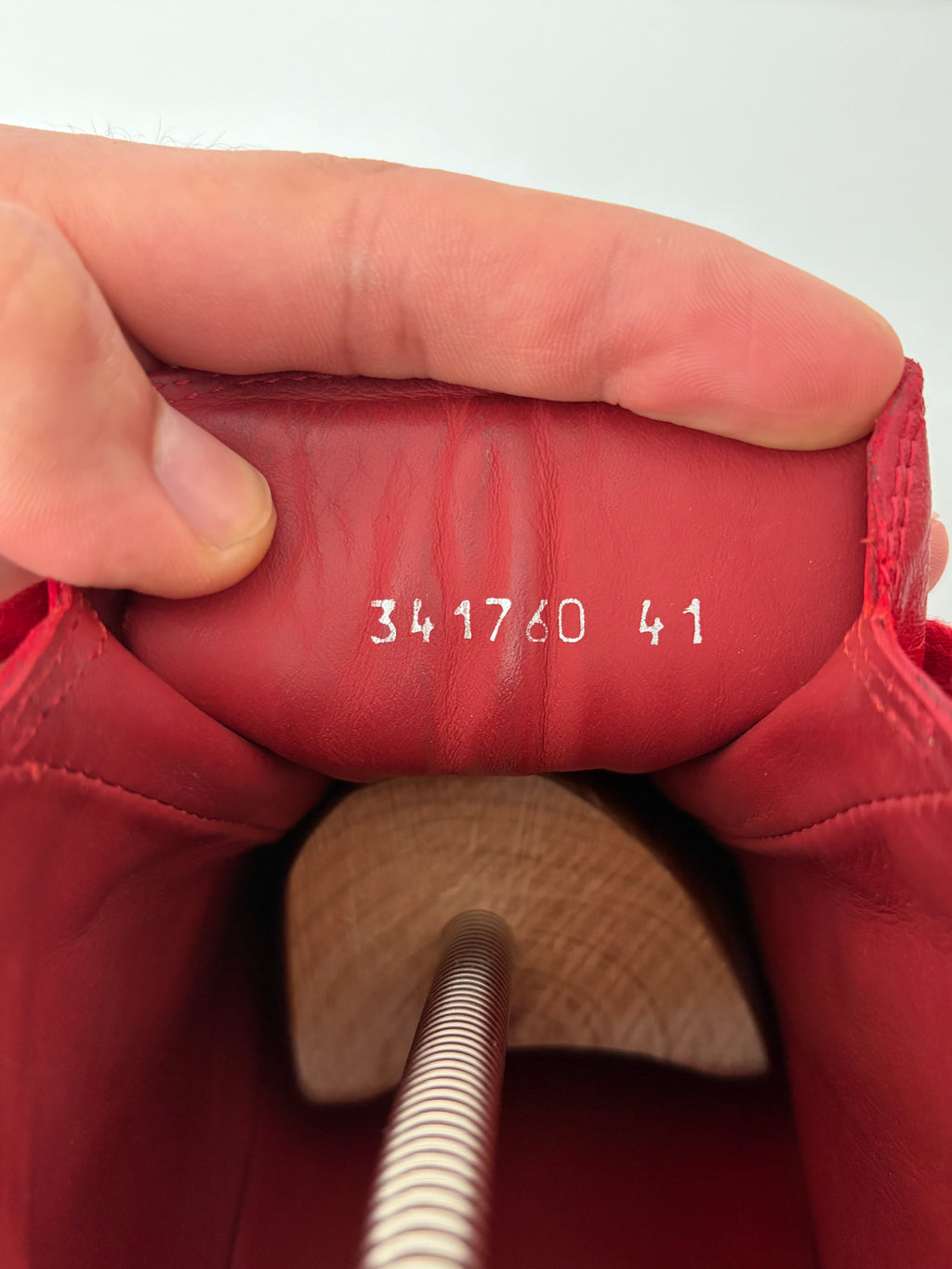 Balenciaga arena high tops - eu 41 - red