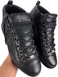 Balenciaga arena high tops - eu 42 / us 9 - black