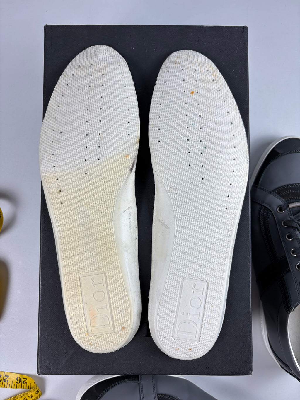 Dior Homme low tops - eu 44 / us 11 - grey