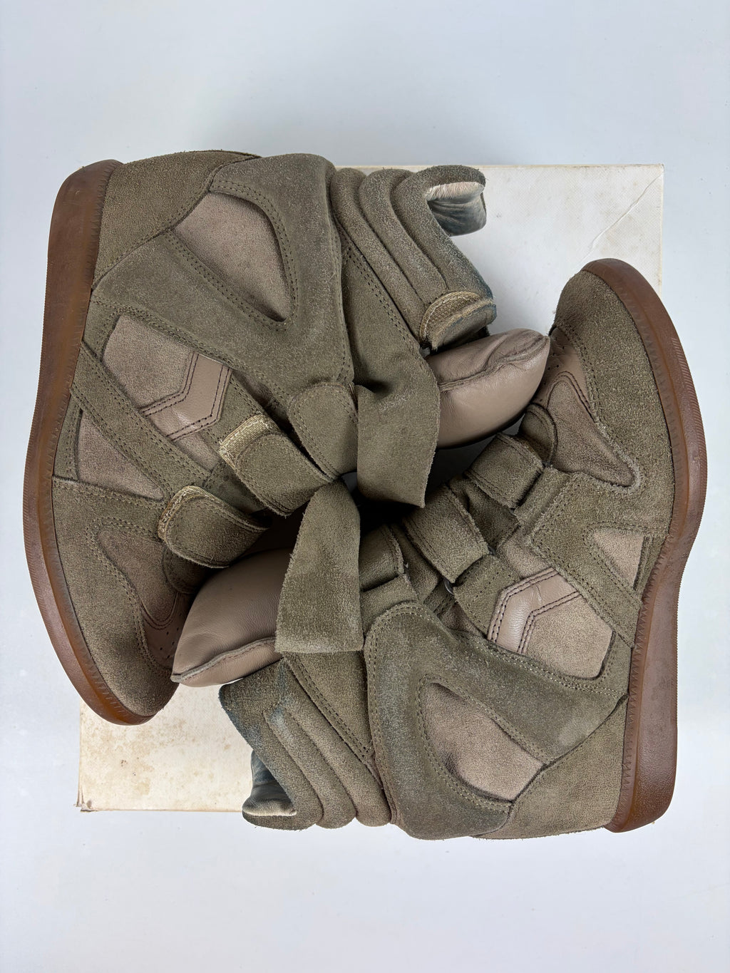 ISABEL MARANT Bekett wedge sneakers - eu 39