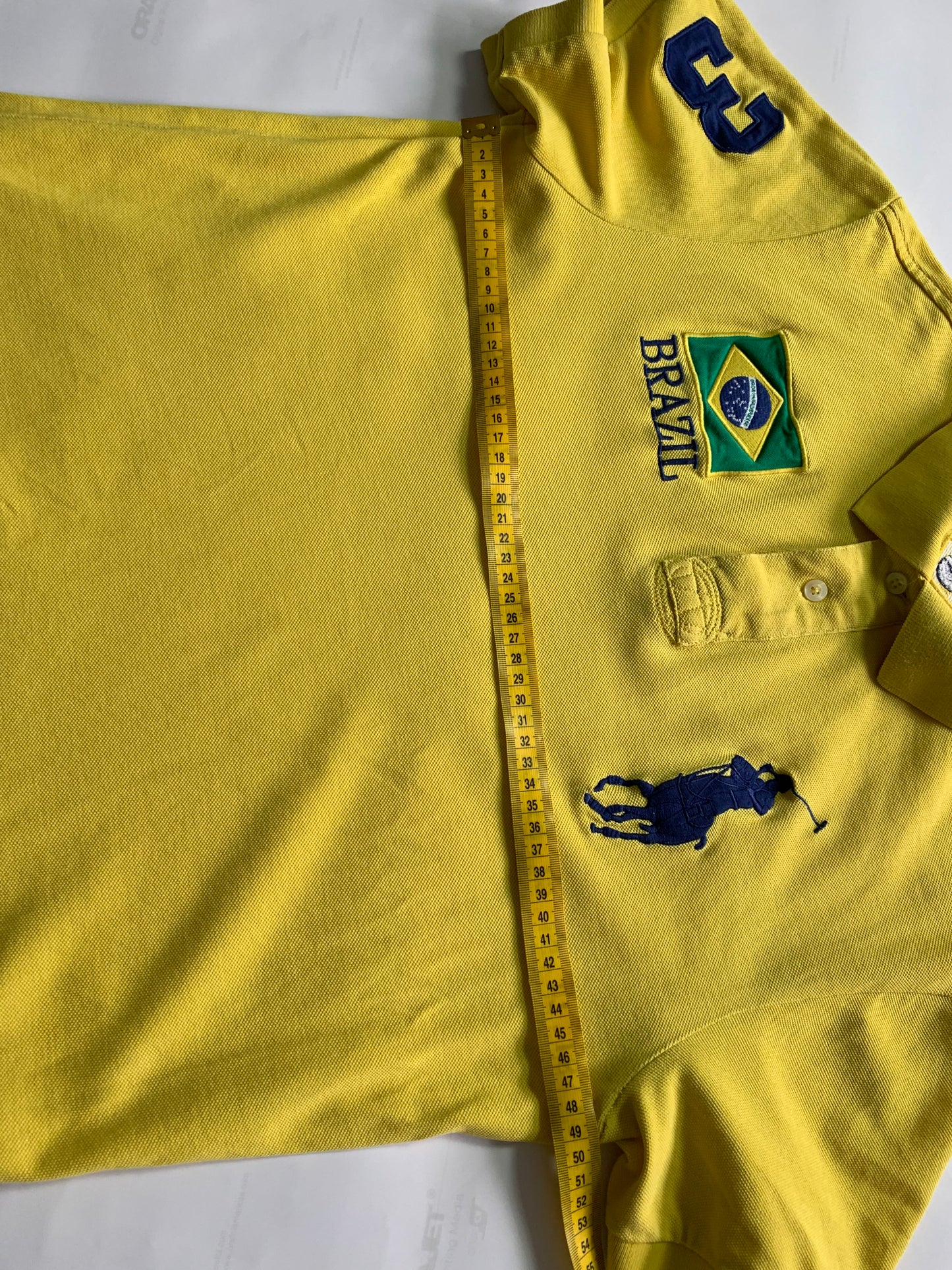 RL ‘BRAZIL’ POLO T-SHIRT (L)