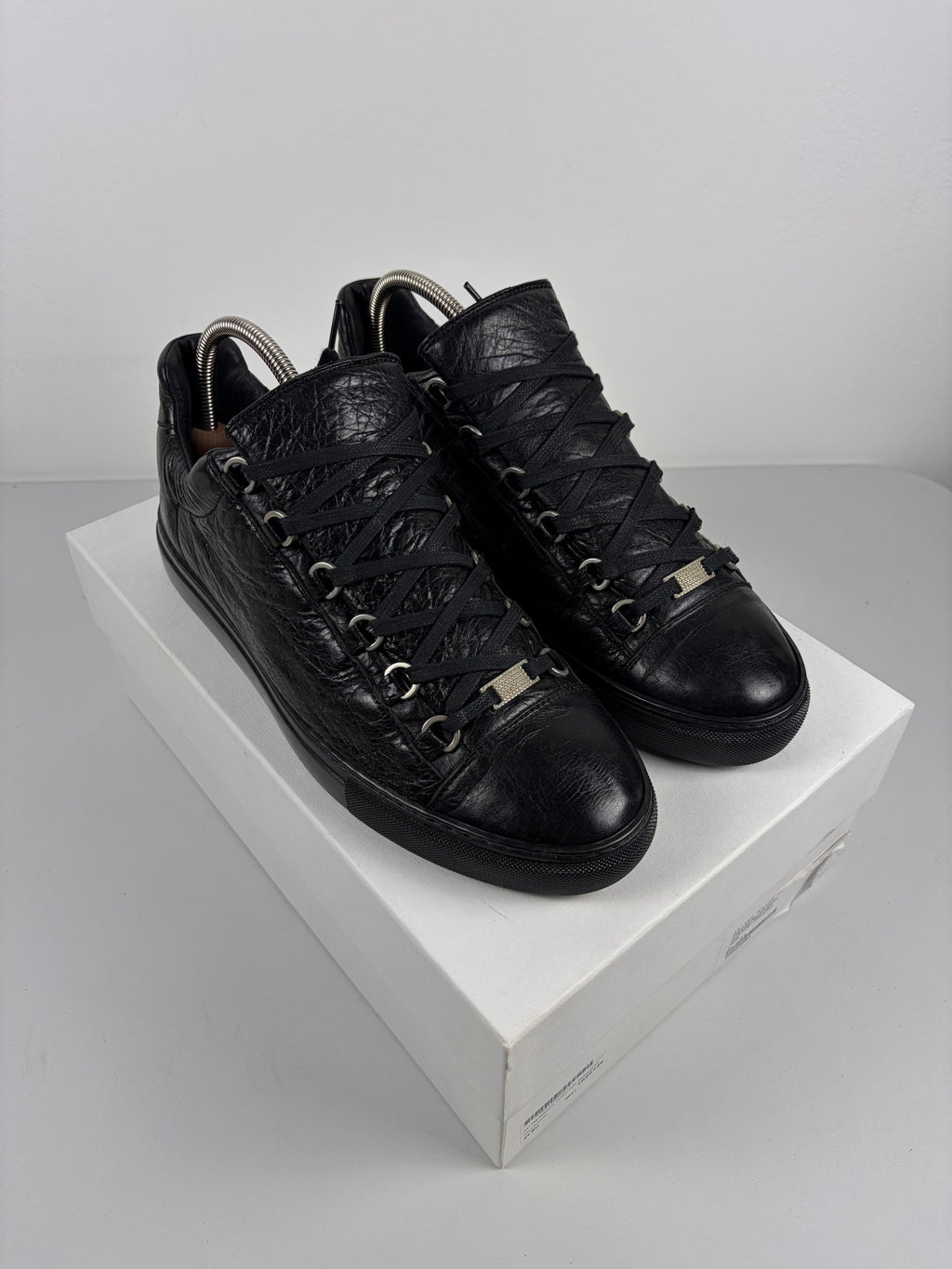 Balenciaga arena low - eu 44 / us 11 - black