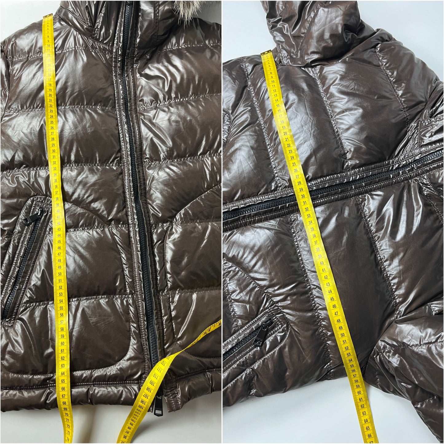 00’s BURBERRY made in Japan 2 in 1 down jacket (L/LL) - brown