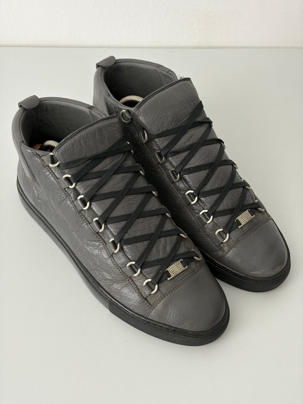 Balenciaga arena high tops - eu 43 - grey