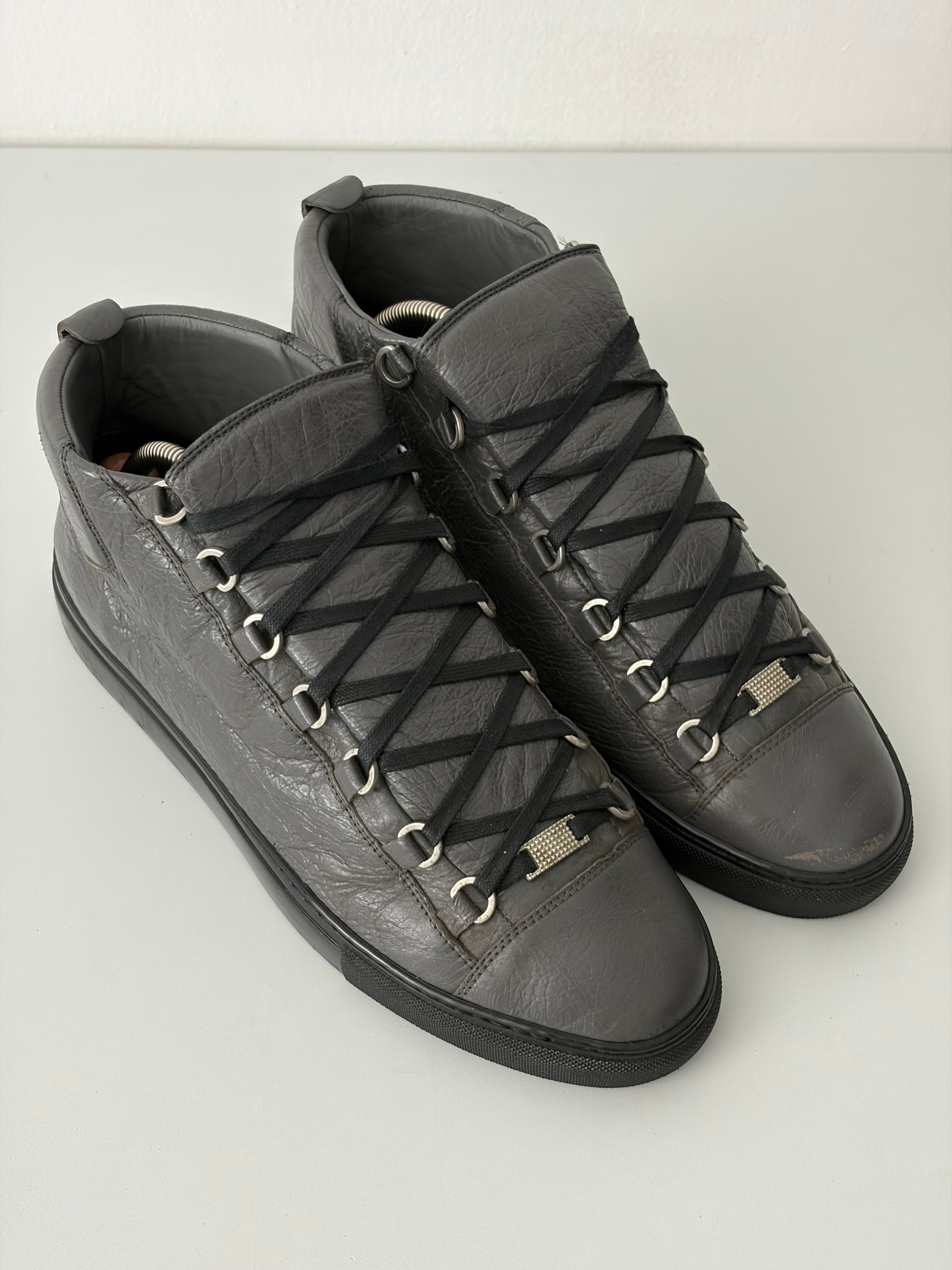 Balenciaga arena high tops - eu 43 - grey