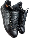 Balenciaga arena low grained leather - eu 44 / us 11 / uk 10 - black