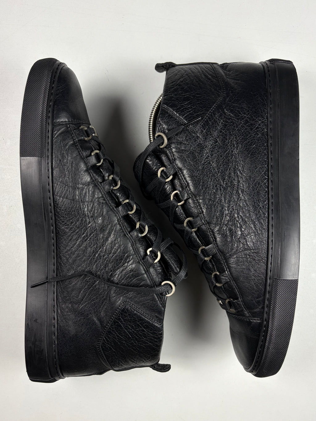 Balenciaga arena high tops - eu 46 / us 13 / uk 12 - black