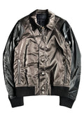 2008 DIOR ‘Lumiere du Nord’ liquid metal jacket - size XS/S - silver grey