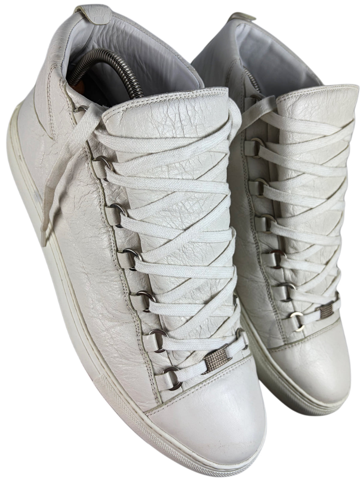 Balenciaga arena high tops - eu 44 / us 11 - white
