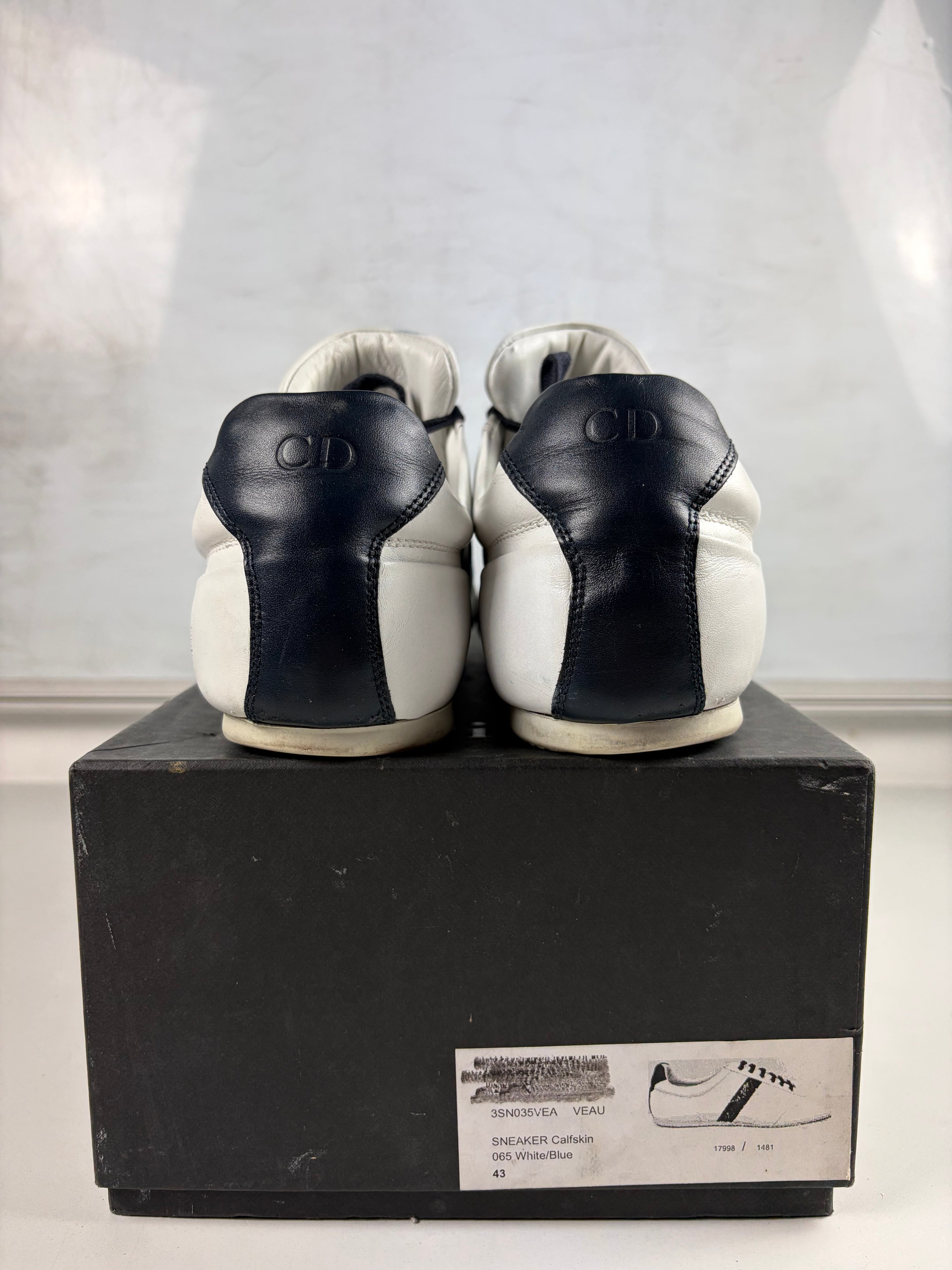Dior Homme low tops - eu 43 / us 10 - white