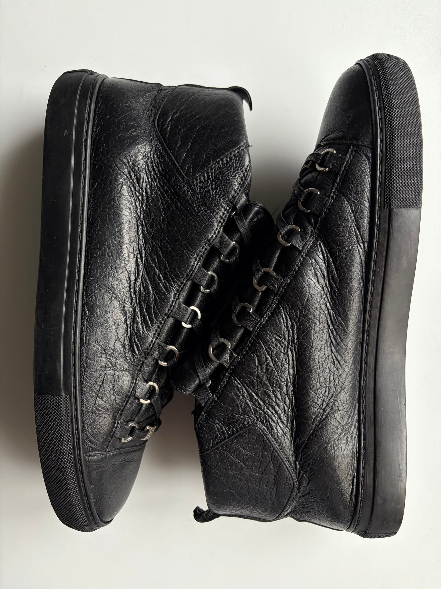 Balenciaga arena high tops - eu 44 - black