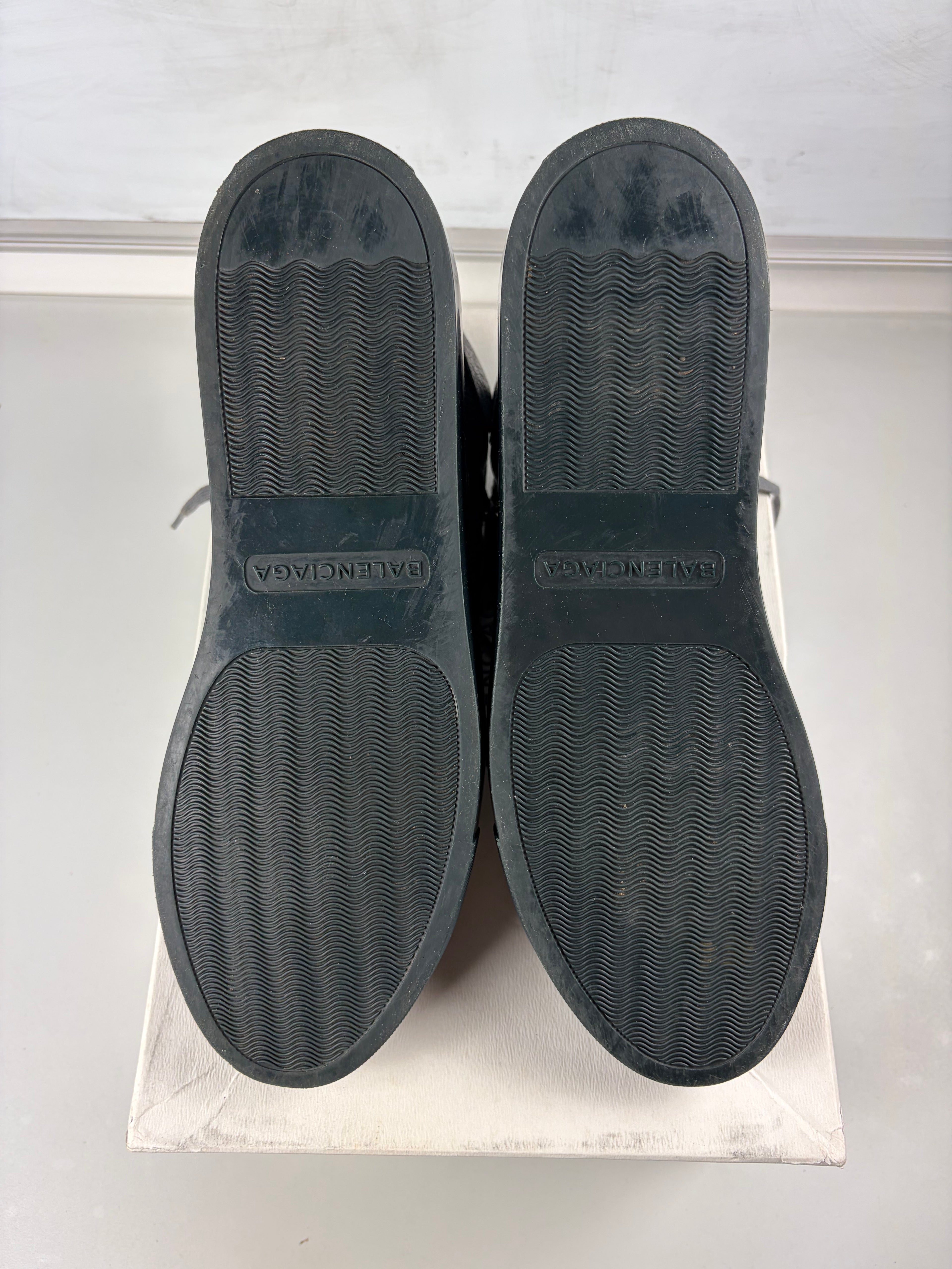 Balenciaga arena high tops - eu 43 / us 10 - navy blue