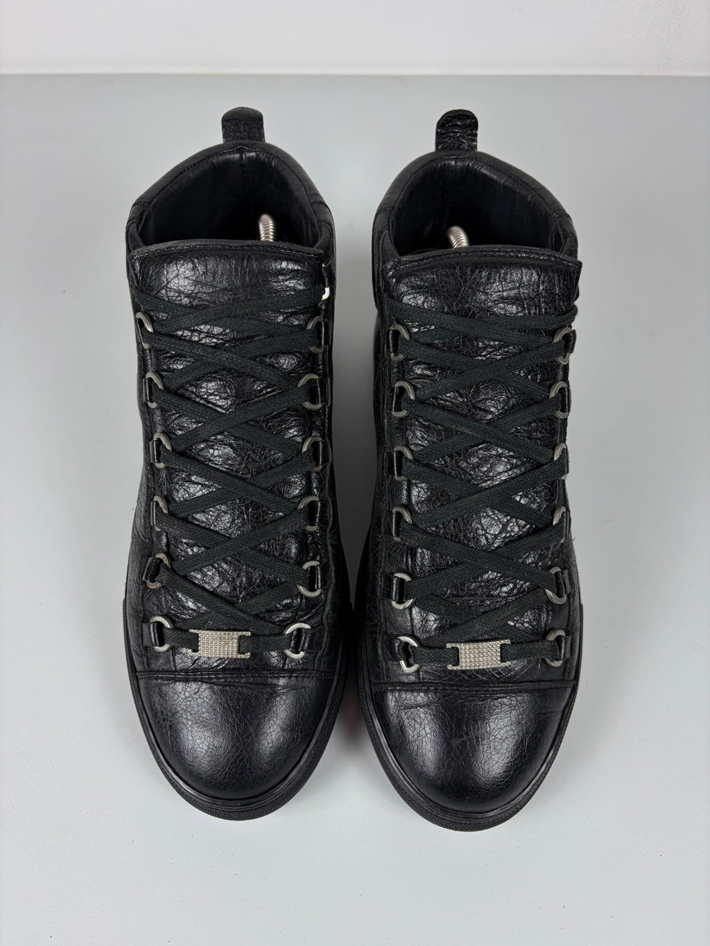 Balenciaga arena black high tops - eu 41 - black