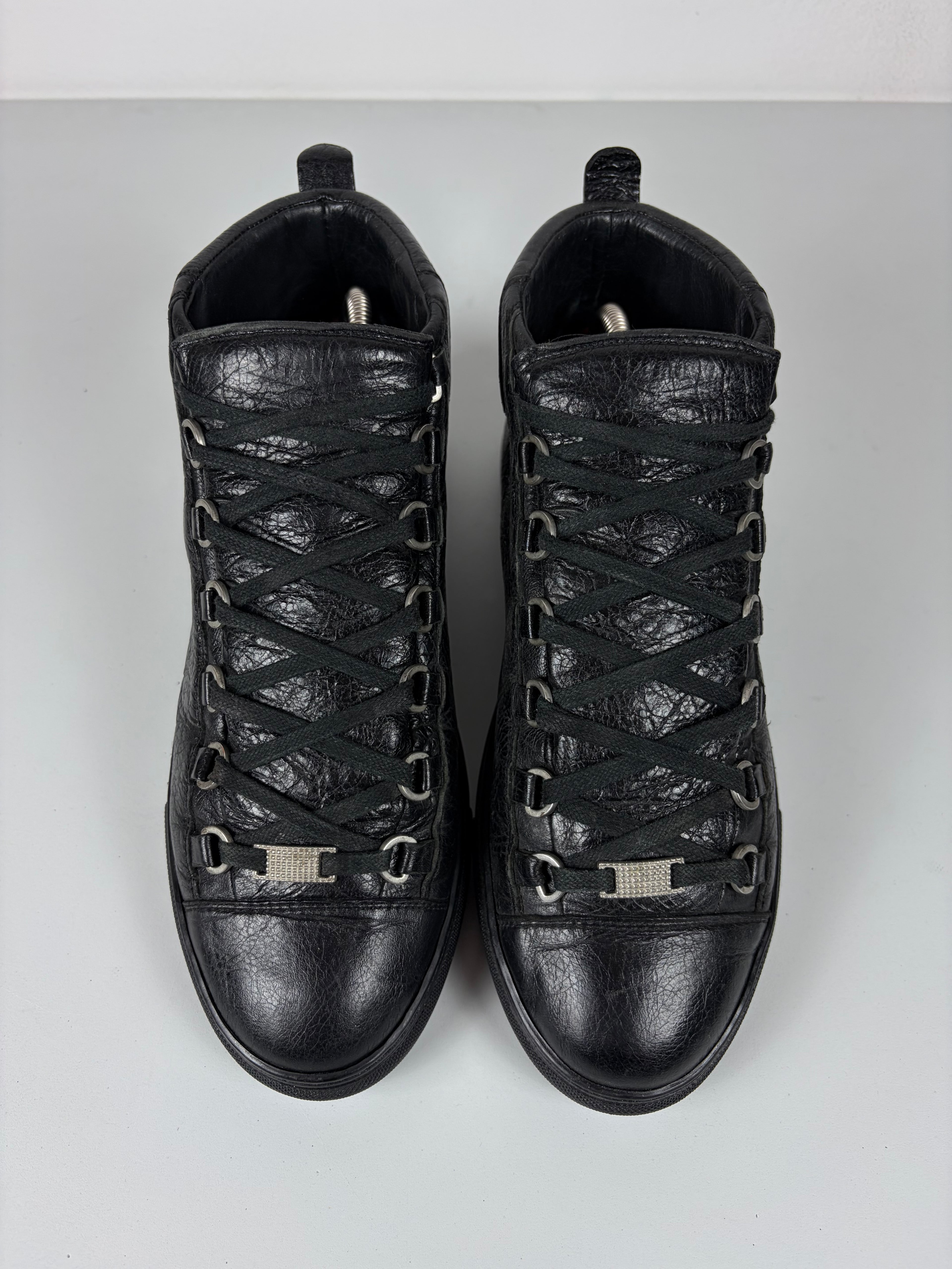 Balenciaga arena black high tops - eu 41 - black