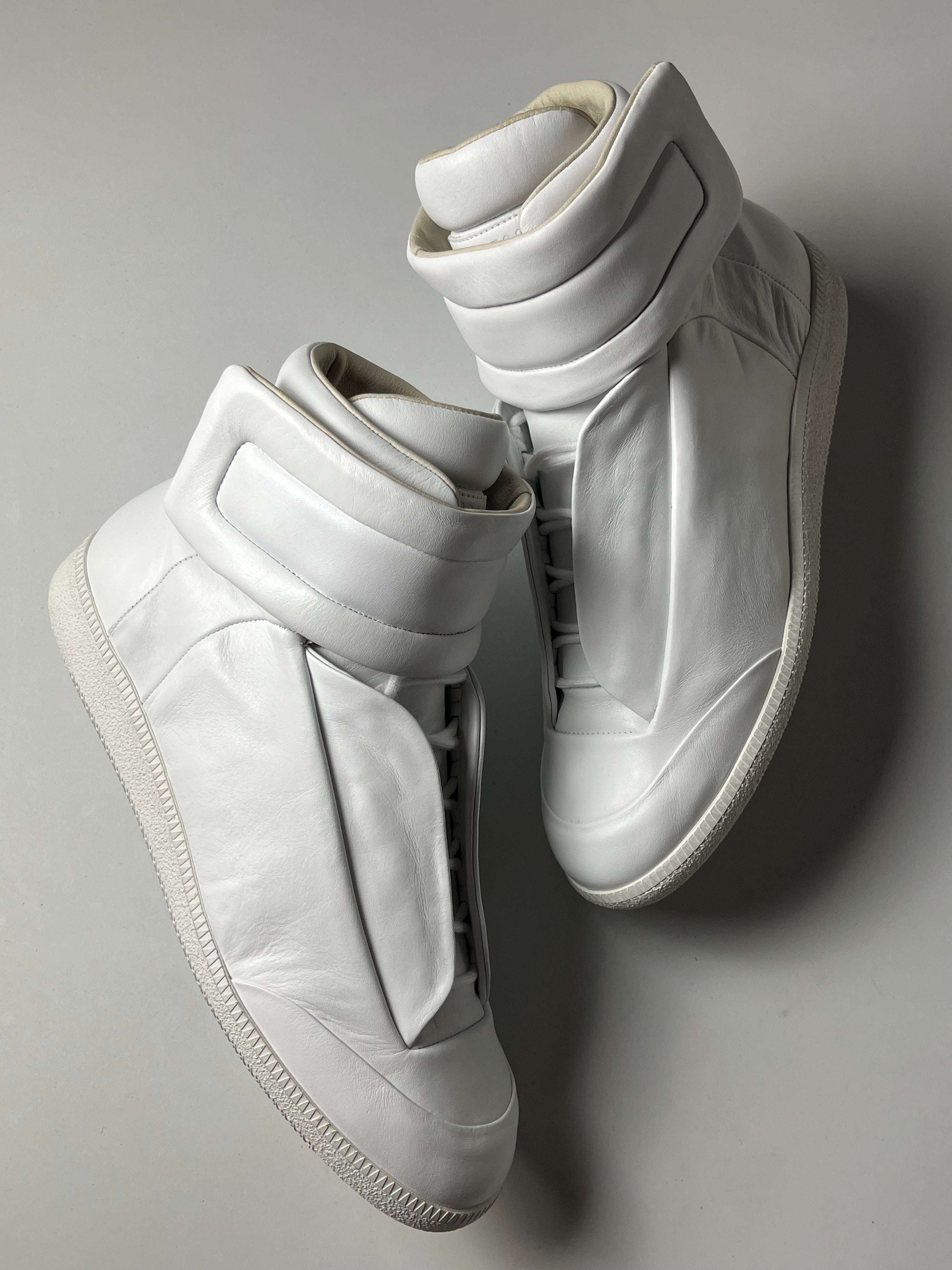 2015 deadstock Maison Margiela Future high top - Eu 45 - white