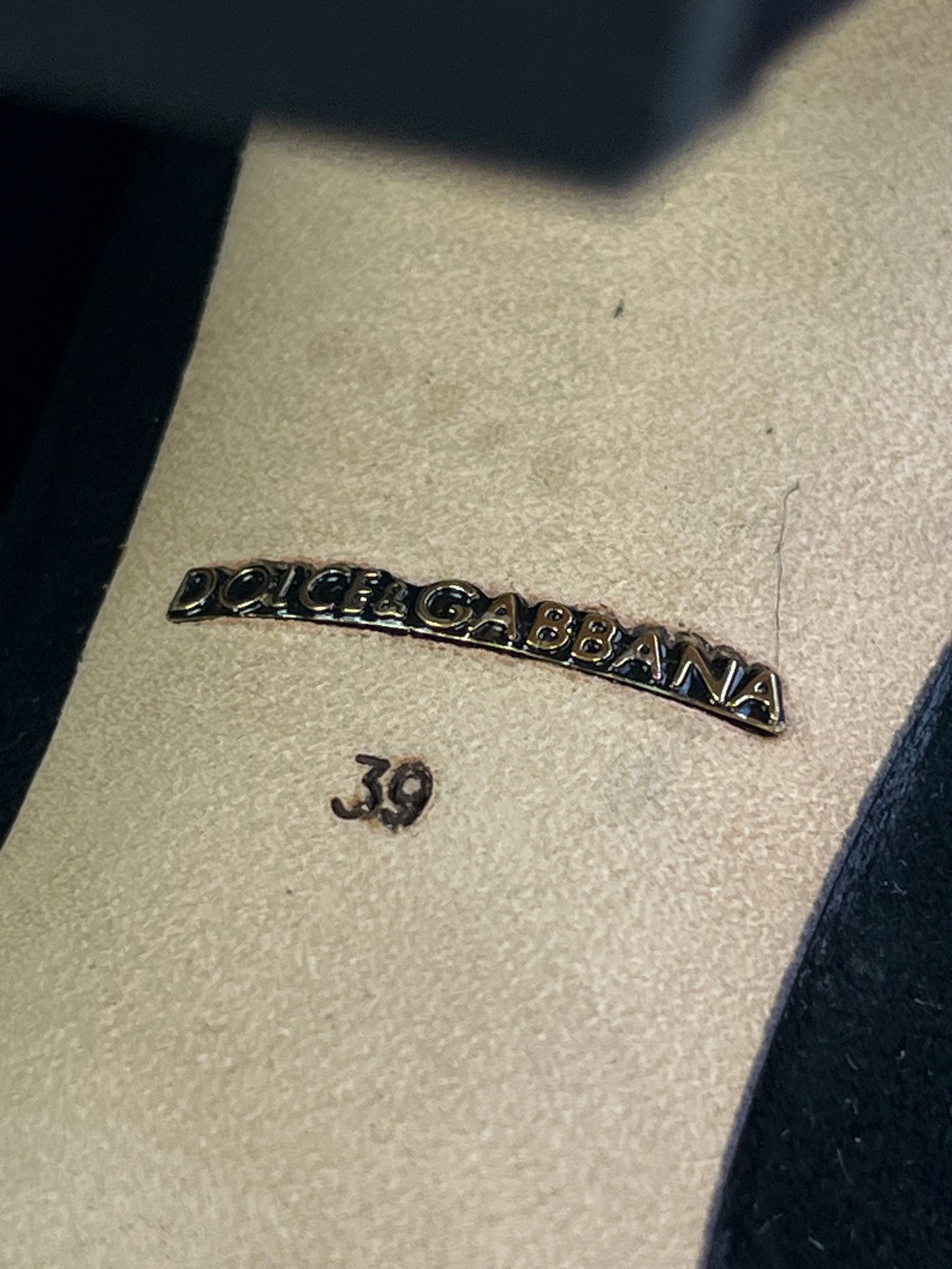 Dolce&Gabbana pony hair ankle boots - eu 39 - black