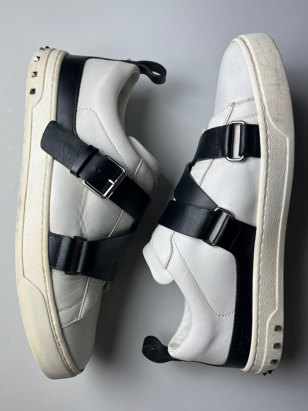 Valentino Garavani low buckle strap - Eu 43 - white