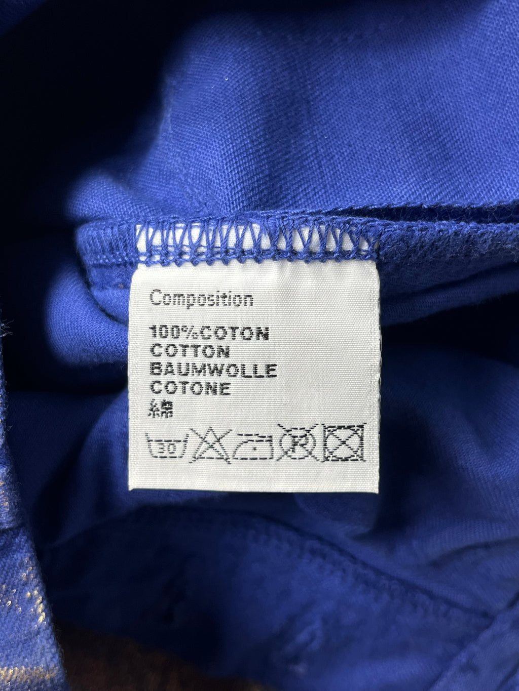 2009 DIOR ‘Planisphere’ gold luster jeans