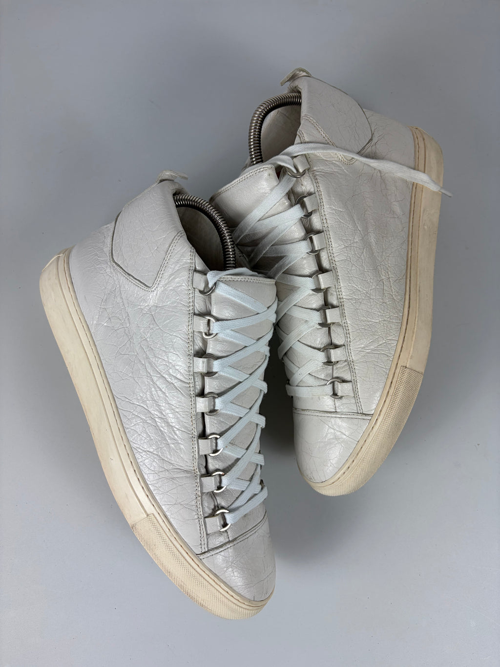 Balenciaga arena high tops - eu 43 - white