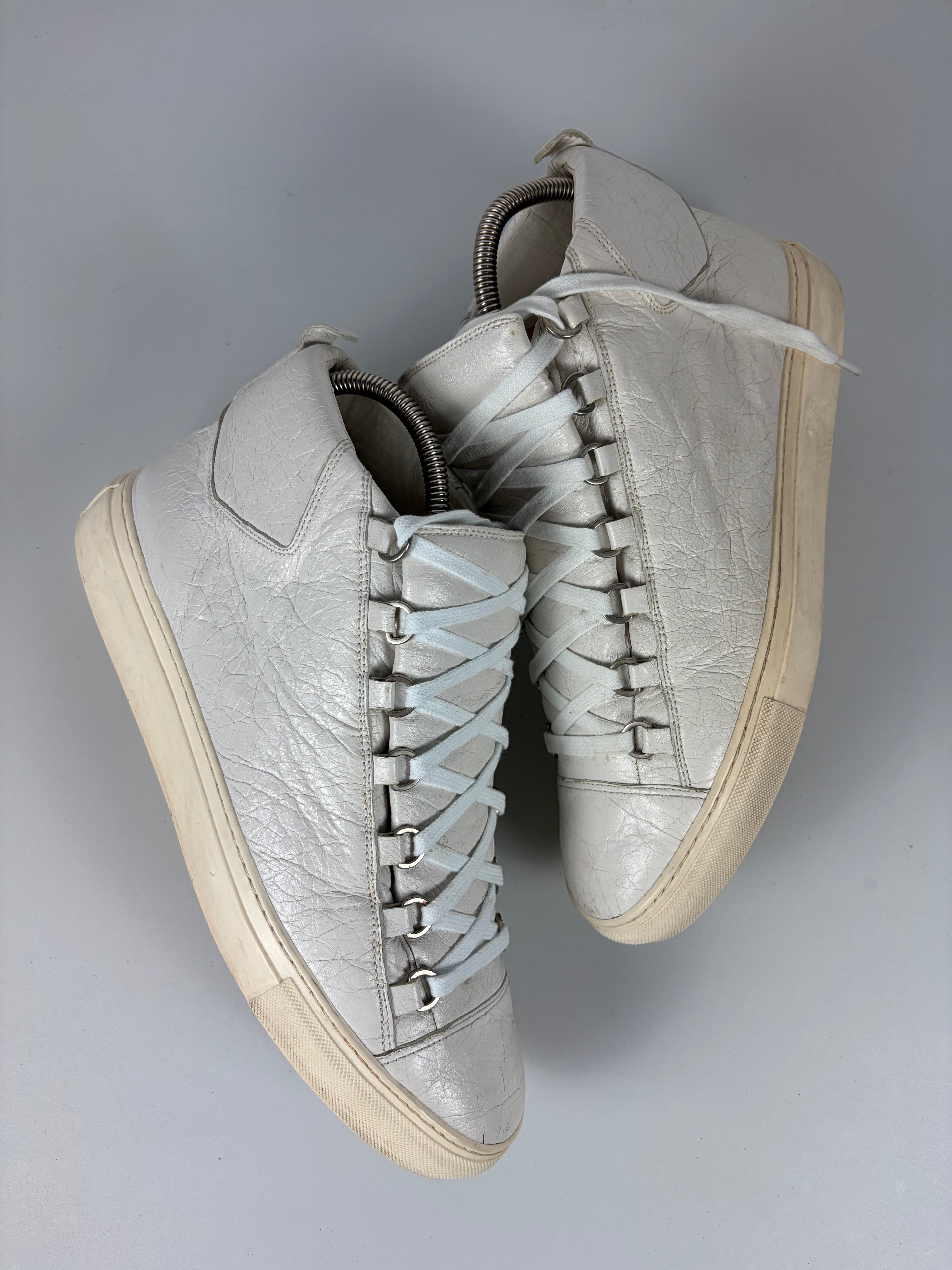 Balenciaga arena high tops - eu 43 - white