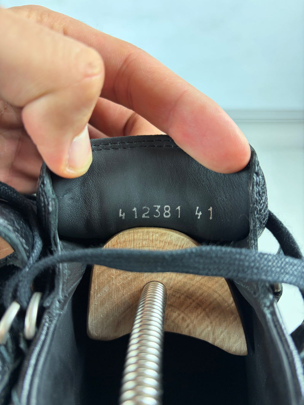 Balenciaga arena high tops - eu 41 / us 8 / uk 7.5 - black