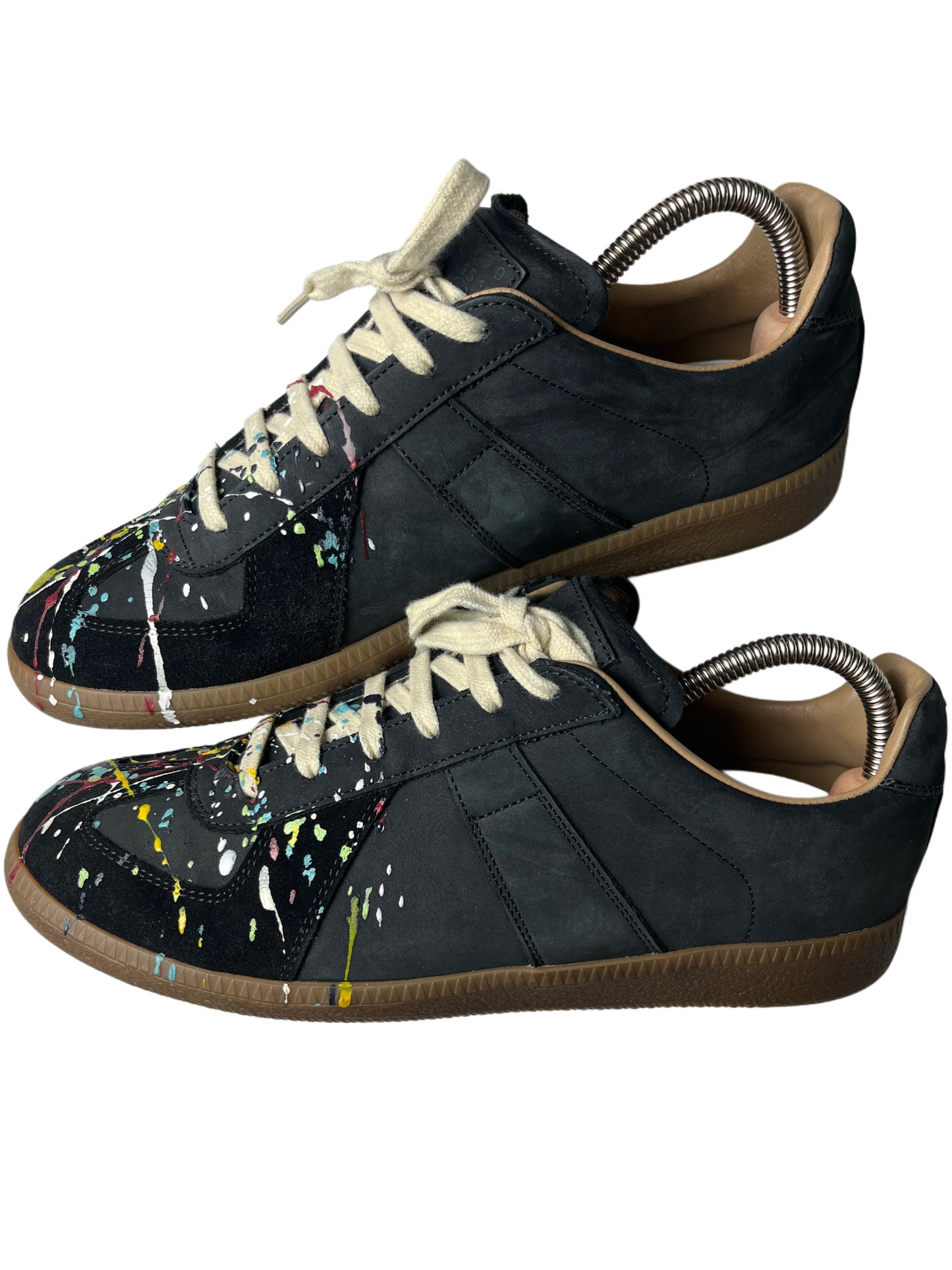 Maison Margiela paint splatter gats - EU 41 - black