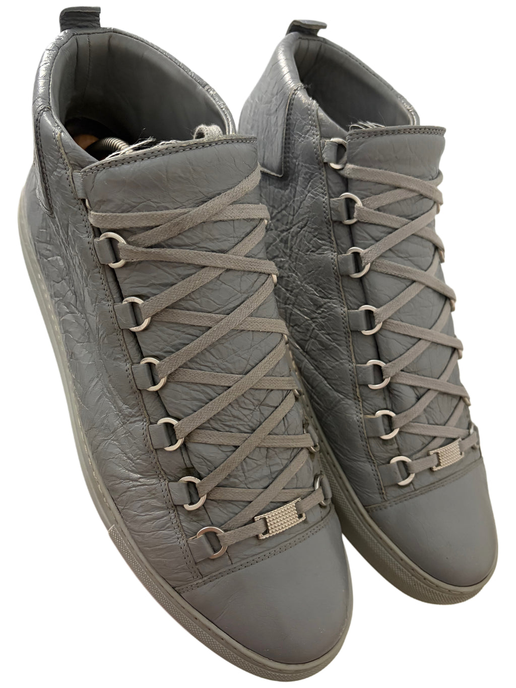 Balenciaga arena high tops - eu 44 - grey