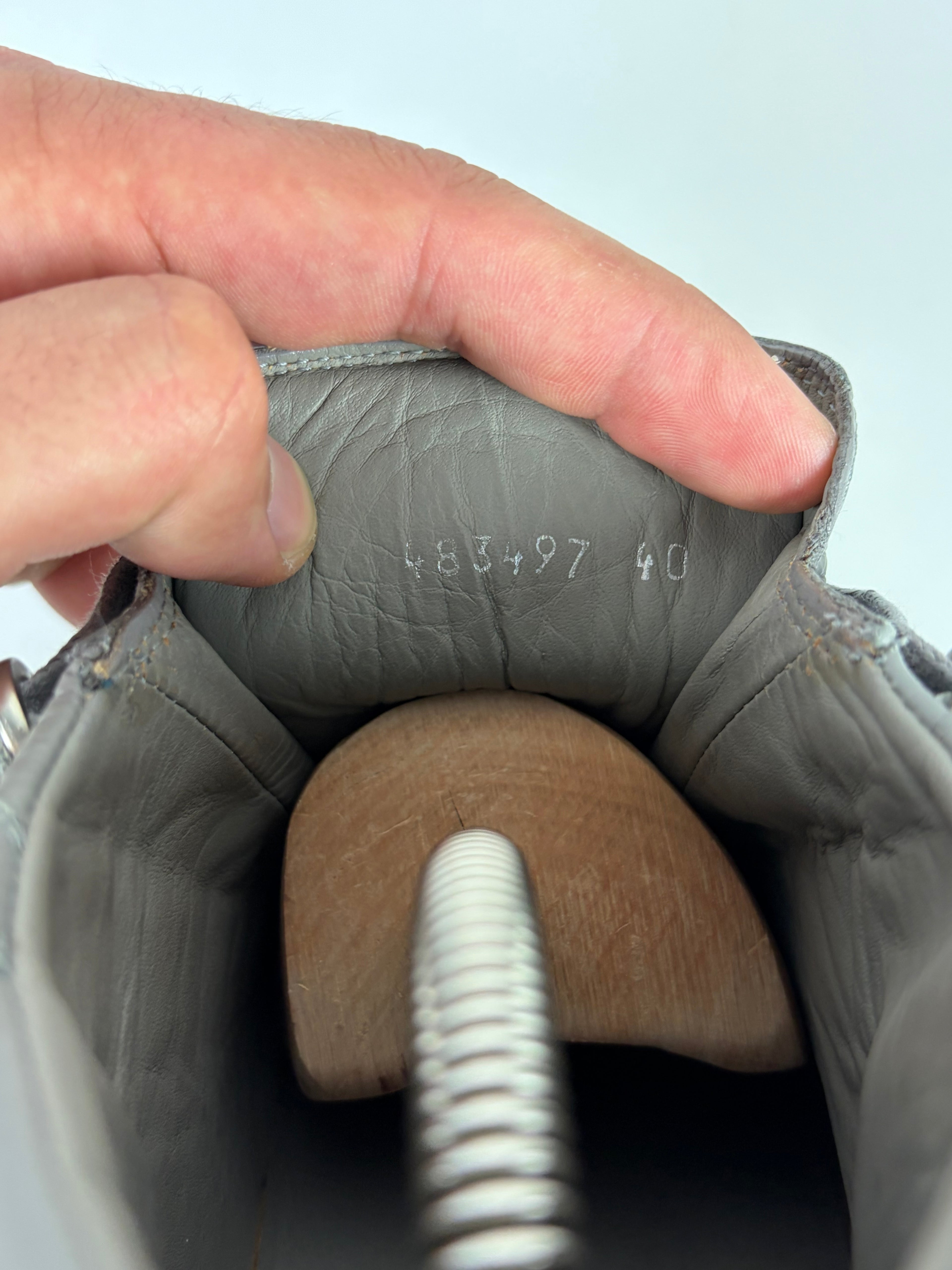 Balenciaga arena high tops - eu 40 / us 7 - grey