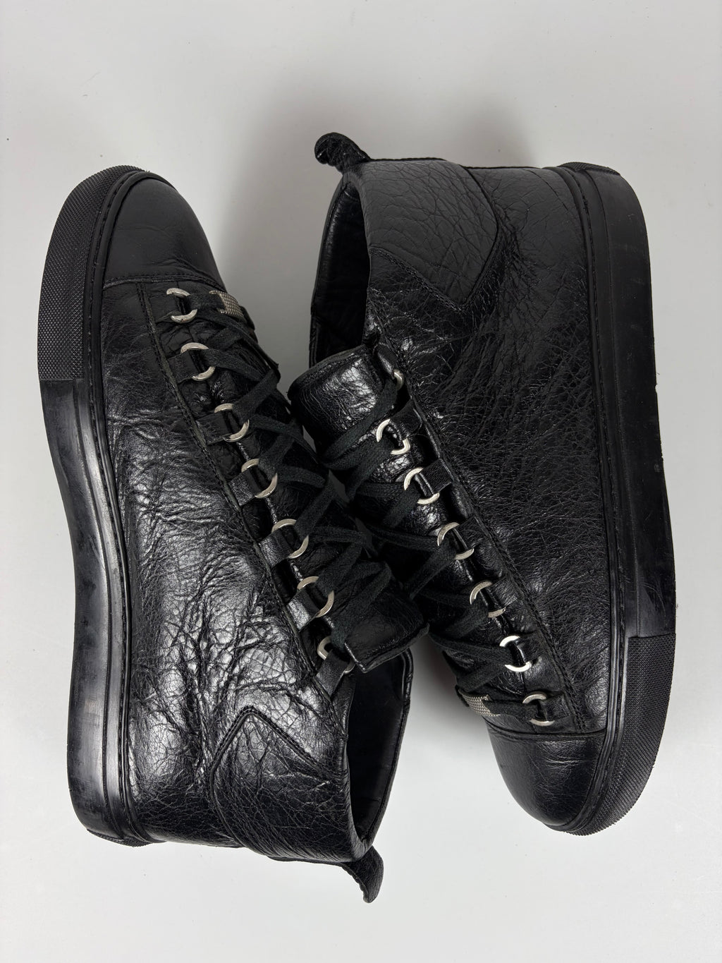 Balenciaga arena black high tops - eu 41 - black