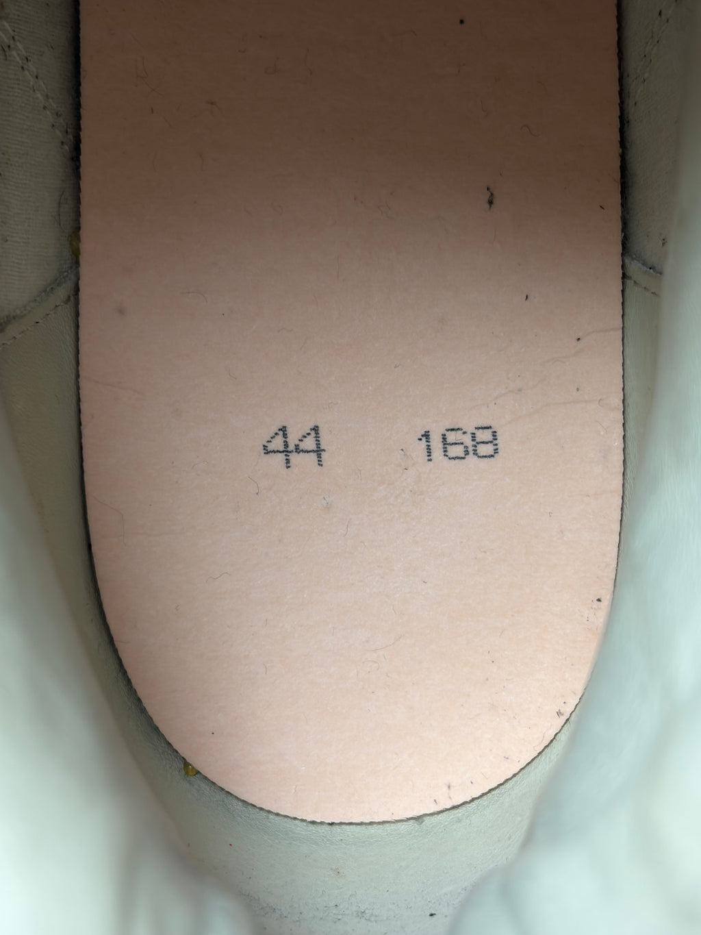 Maison Margiela high top suede & leather gats - eu 44 / us 11 - brown