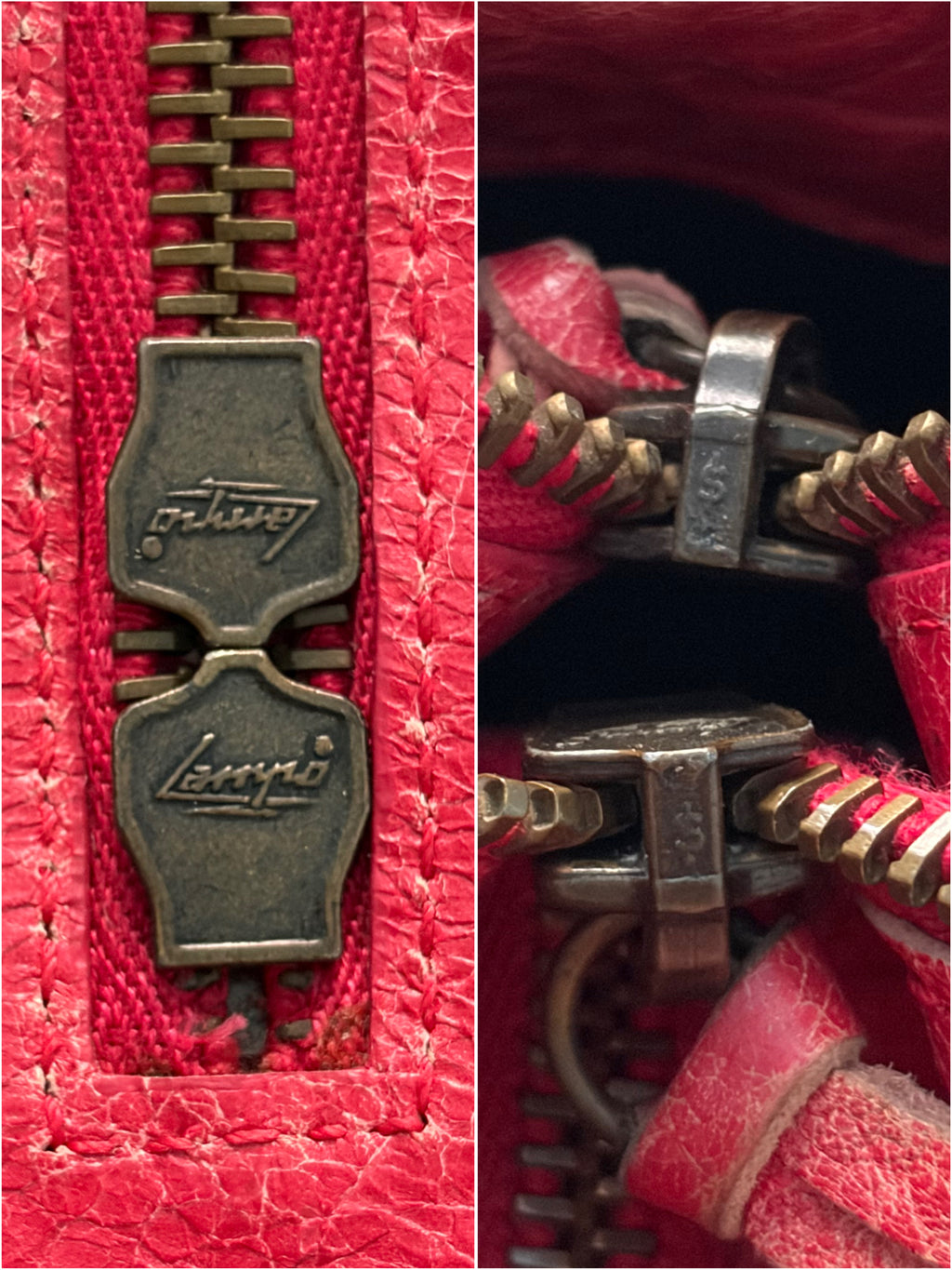 2012 BALENCIAGA
Rose Jaipur Lambskin Leather Motorcycle City Bag