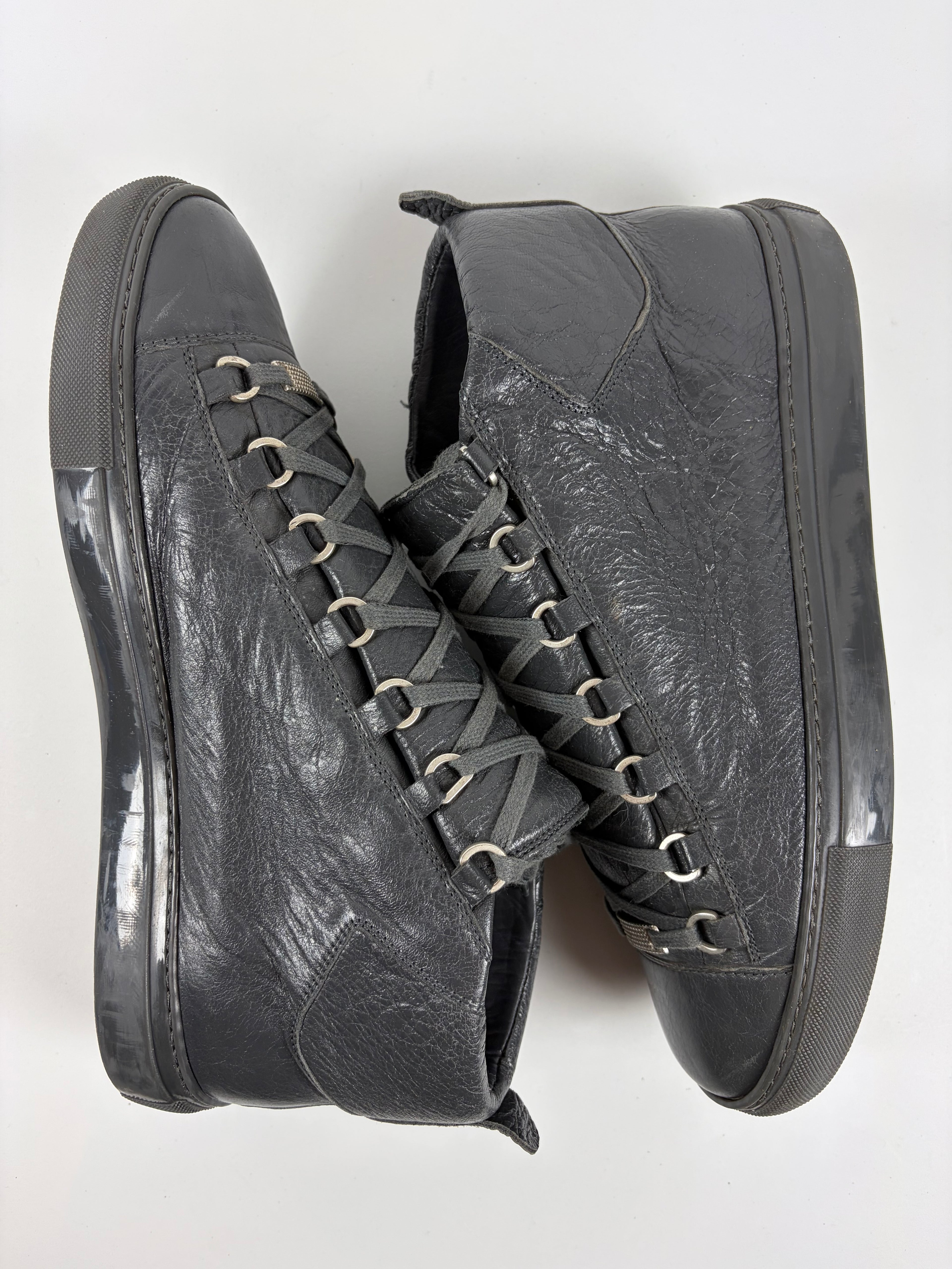 Balenciaga arena high tops - eu 43 - grey